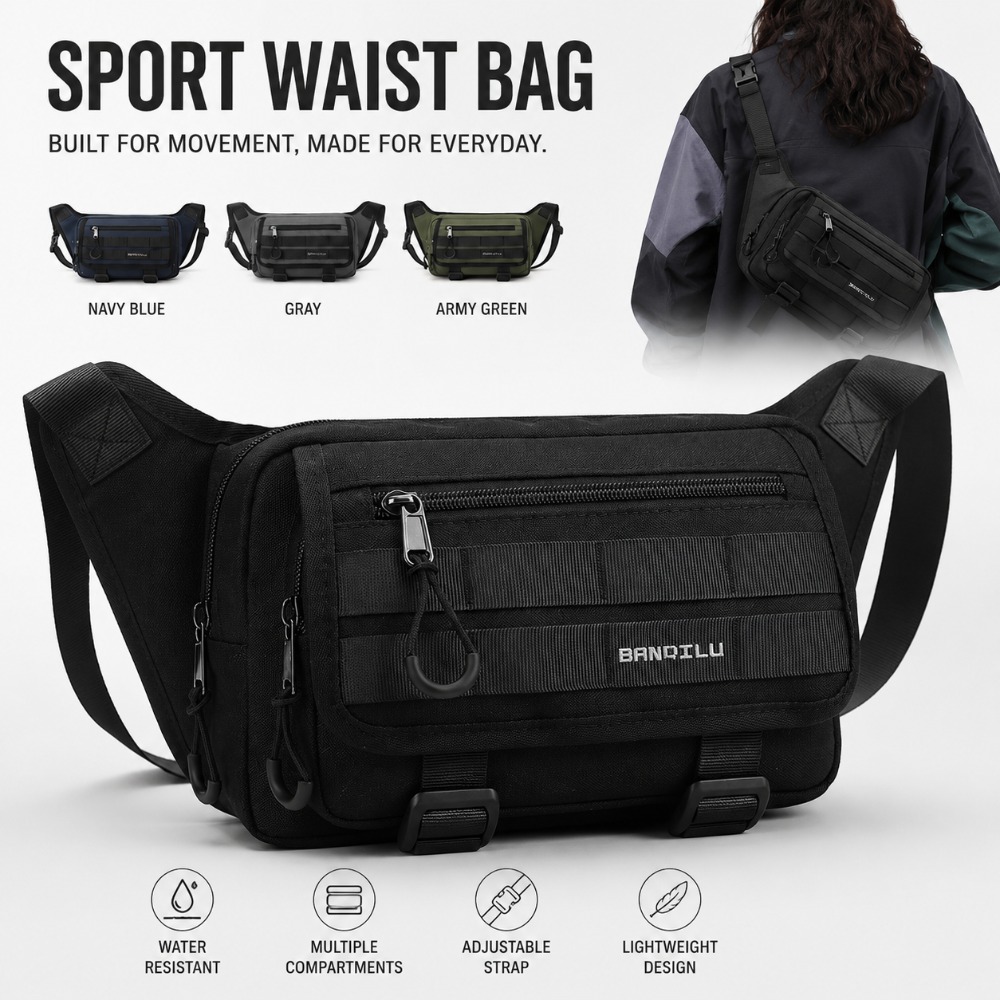 Outdoor Hunting Packs - Outdoor Sports Men's Waist Pack Multifunctional