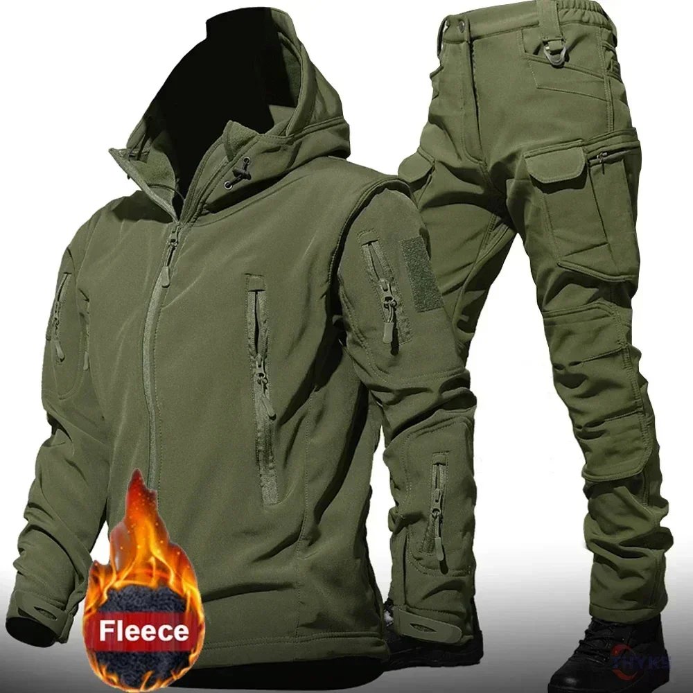 6XL TAD Tactical Men Hunting H - Camouflage Hunting Jacket 评论和价格