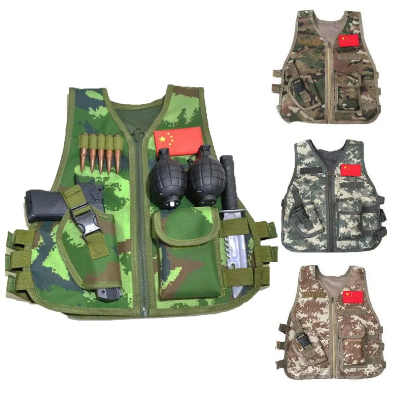 Kids Camouflage Sniper Vest Ch - Camouflage Hunting Jacket 评论和价格