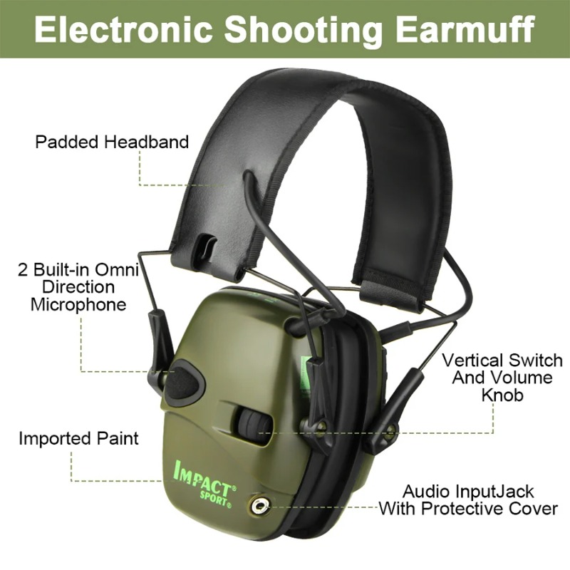 Outdoor Tactical Electronic Sh - Shooting Ear Muff 评论和价格
