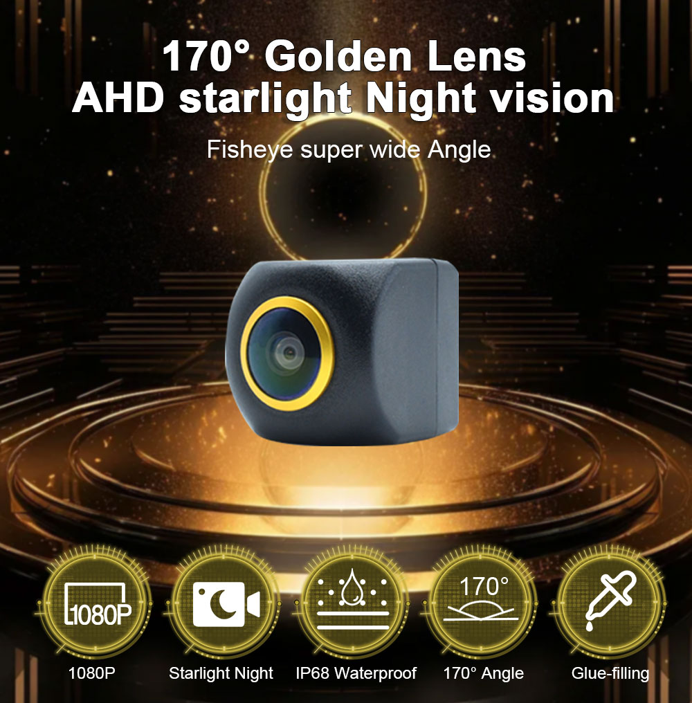 CCD/AHD Vehicle 1080P 170° Gol - Trail Camera Infrared 评论和价格