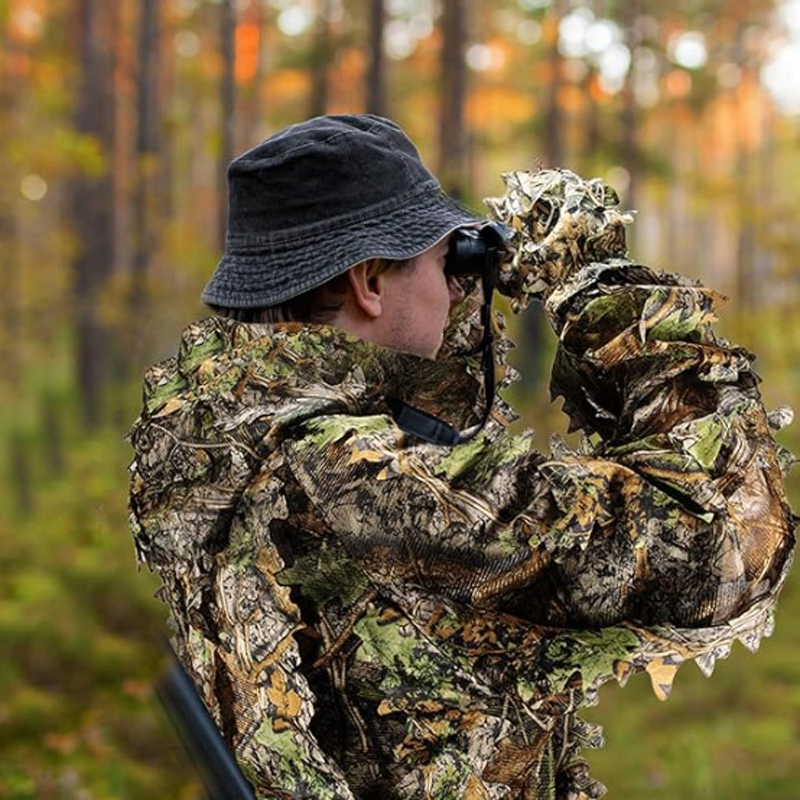 Hunting Suit Jungle Leaves Lig - Camouflage Hunting Jacket 评论和价格