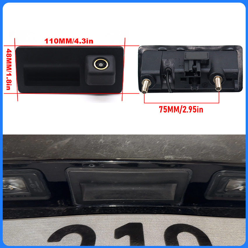 AHD Golden Car Trunk Handle Ca - Trail Camera Infrared 评论和价格