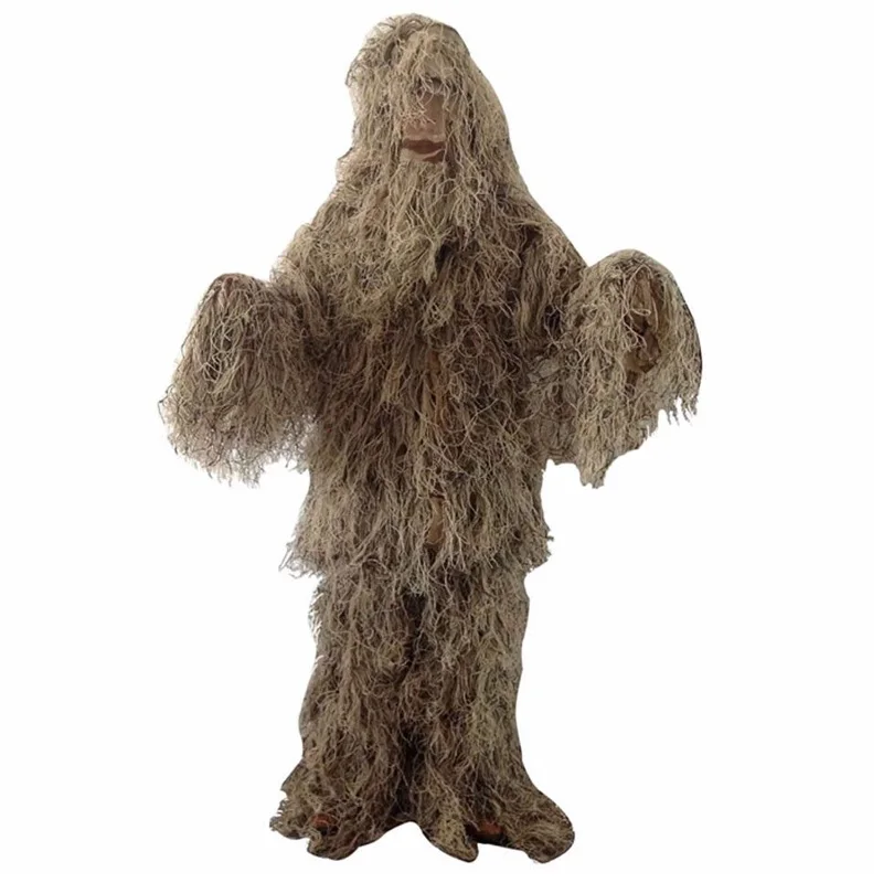 5Pcs Adult Ghillie Suit Kids H - Hunting Outdoor Clothing 评论和价格