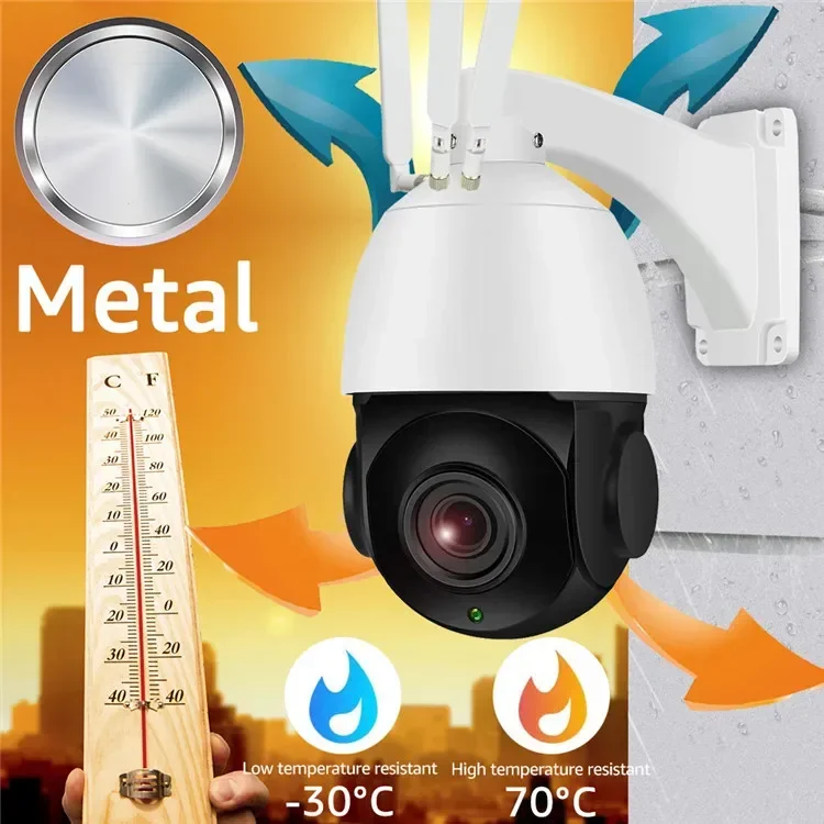 5MP Wireless 30X Zoom PTZ 1080 - Outdoor Hunting Camera Wifi 评论和价格