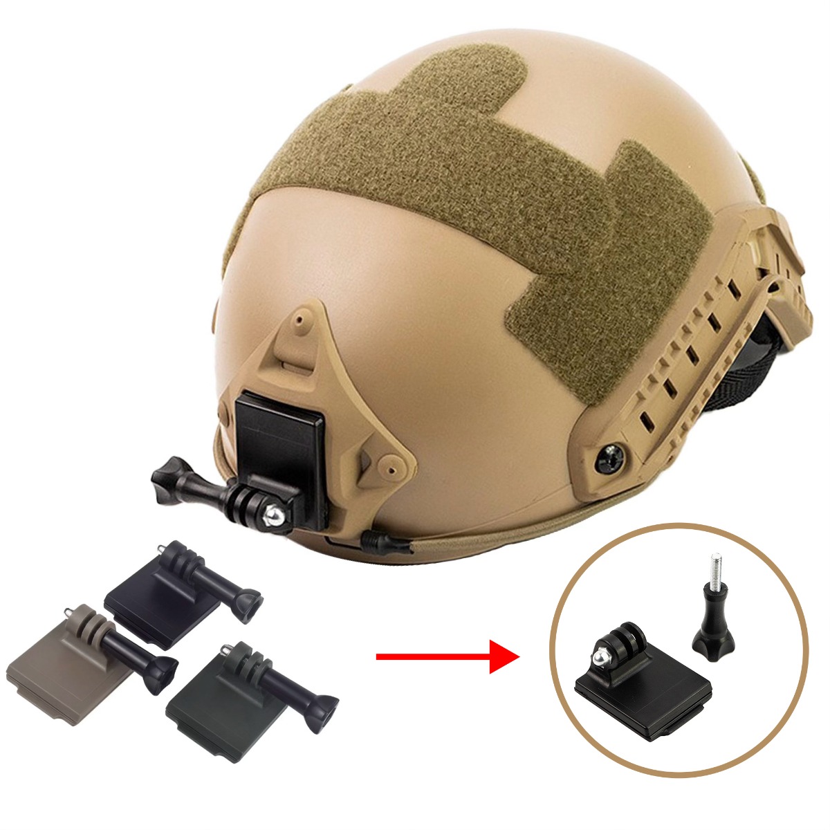 FAST Tactical Helmet NVG Helme - Hunting Outdoor Camera 评论和价格