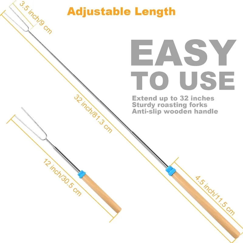 Stainless Steel Extendable Lon - Outdoor Hunting Kitchen 评论和价格