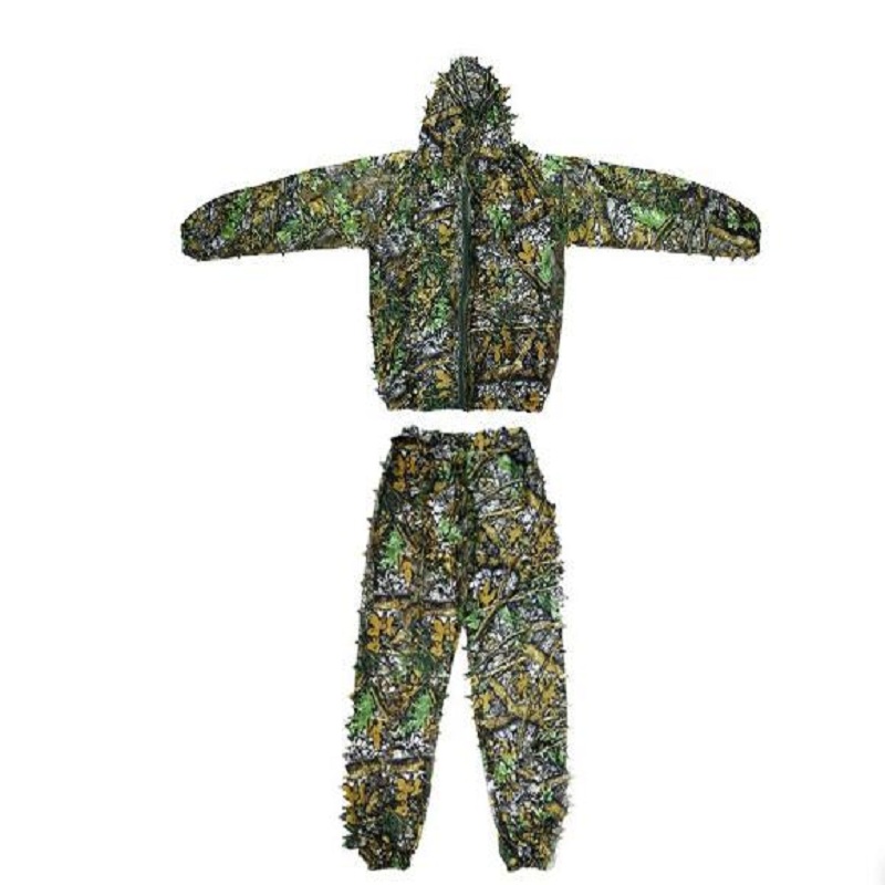 3D Hunting Clothes Sniper Airs - Camouflage Hunting Jacket 评论和价格