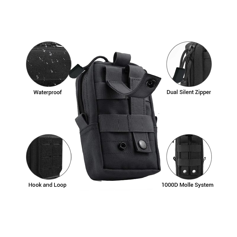Tactical Molle Pouch Waist Bag - Outdoor Hunting Packs 评论和价格
