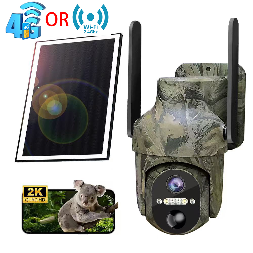 2K 3MP 4G Cellular OR WiFi Sol - Outdoor Hunting Camera Wifi 评论和价格