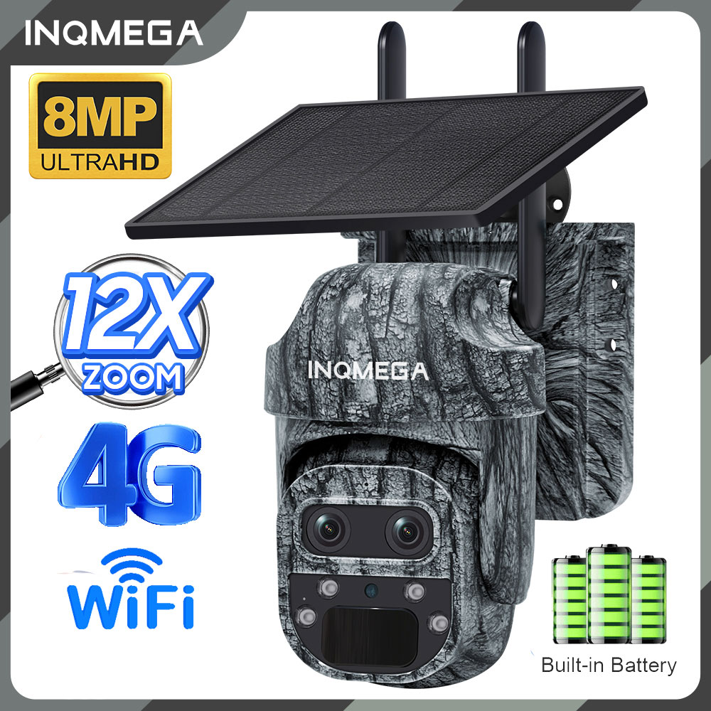4K 8MP 4G SIM WIFI Solar Power - Outdoor Hunting Camera Wifi 评论和价格