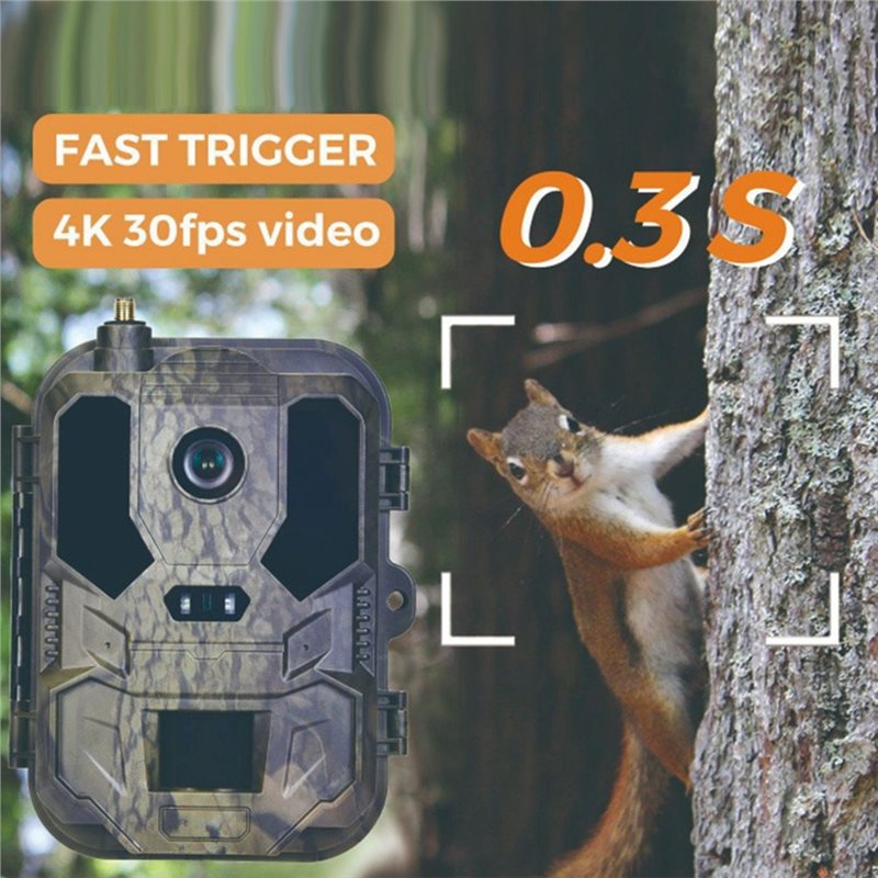 A99E-Outdoor 4G 120MP 4K Live  - Hunting And Outdoor Shows 评论和价格