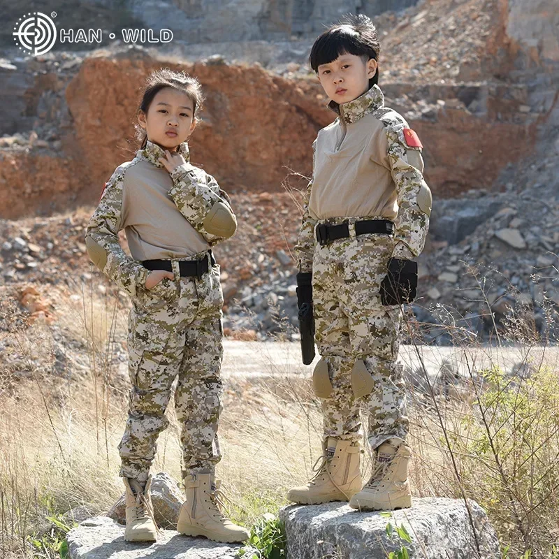 Kids Tactical Uniform Hunting  - Camouflage Hunting Jacket 评论和价格