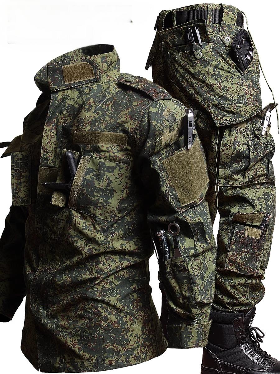Russian Special Forces Camoufl - Camouflage Hunting Jacket 评论和价格