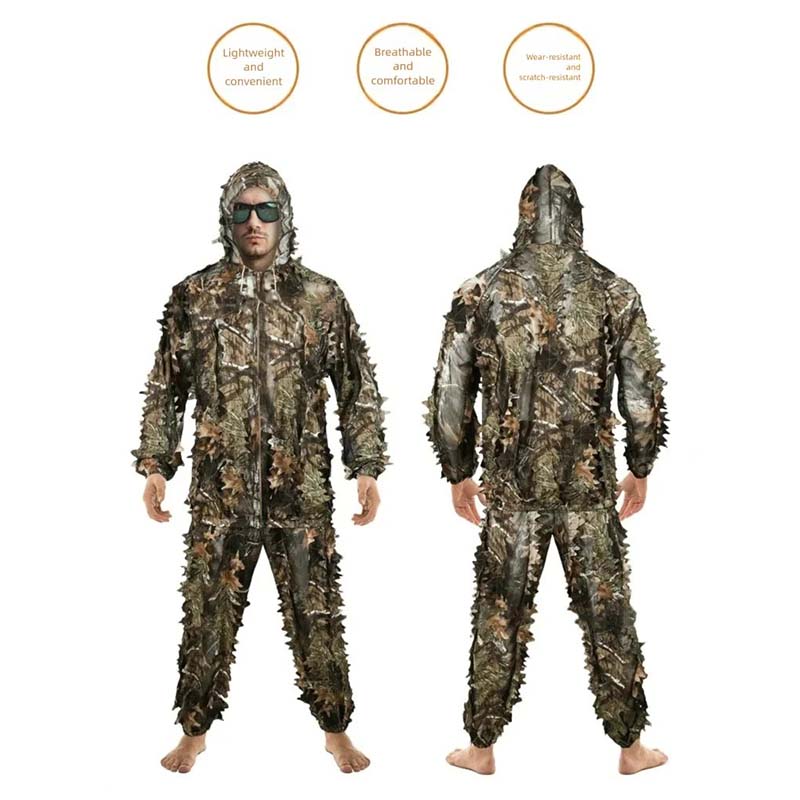 Summer Bionic Camouflage Hunti - Hunting Outdoor Clothing 评论和价格