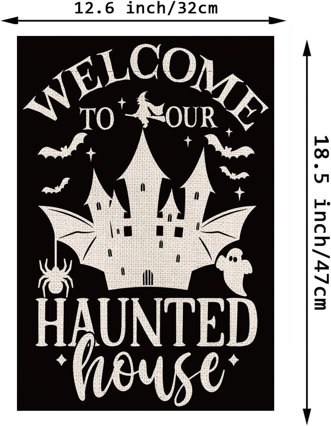 Halloween Garden Flag Funny We - Outdoor Hunting House 评论和价格