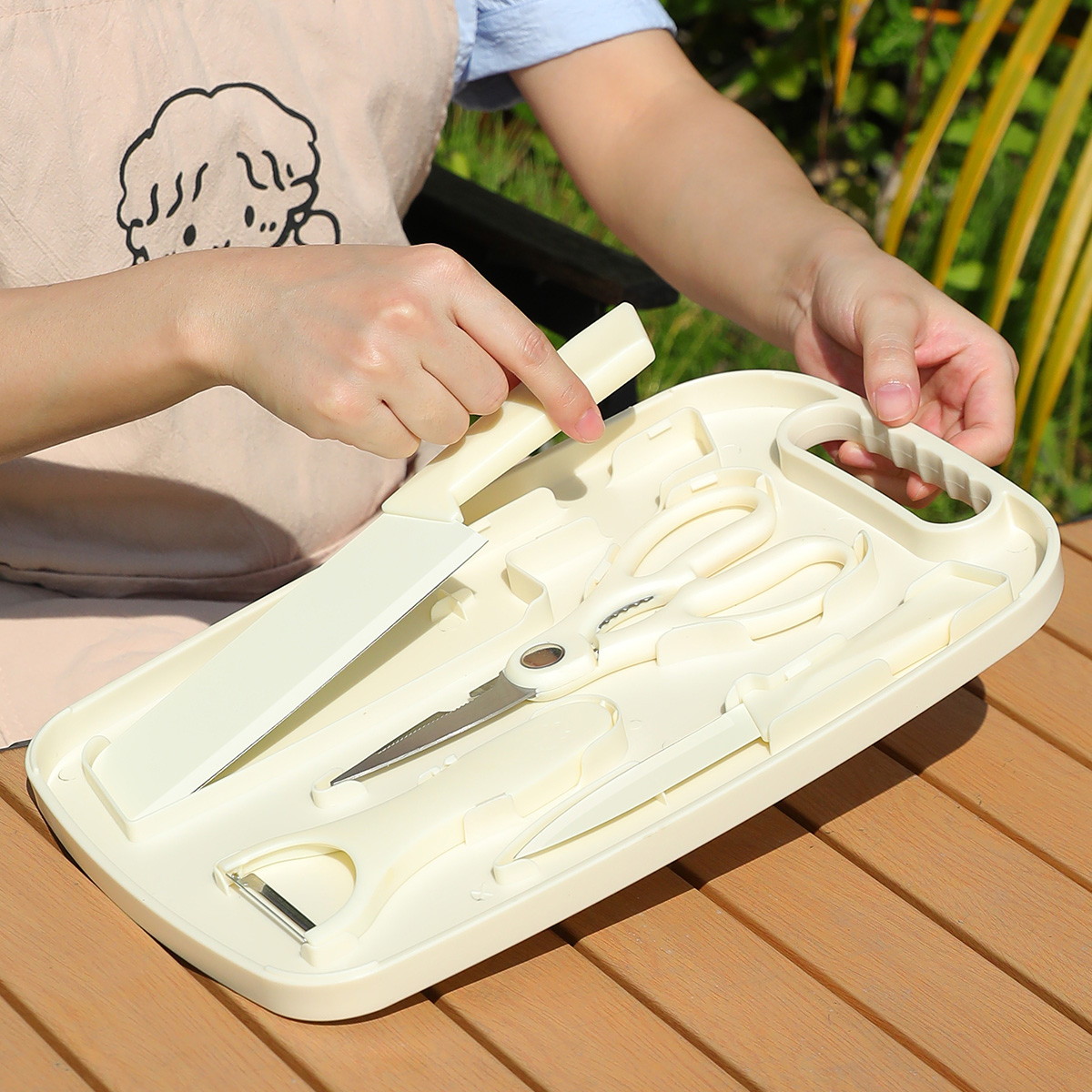 Portable Outdoor Picnic Set Kn - Outdoor Hunting Kitchen 评论和价格