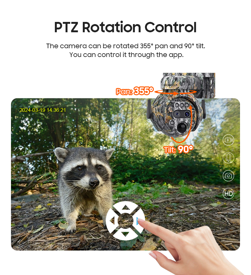 INQMEGA 4K 4G SIM Solar Securi - Outdoor Hunting Camera Wifi 评论和价格