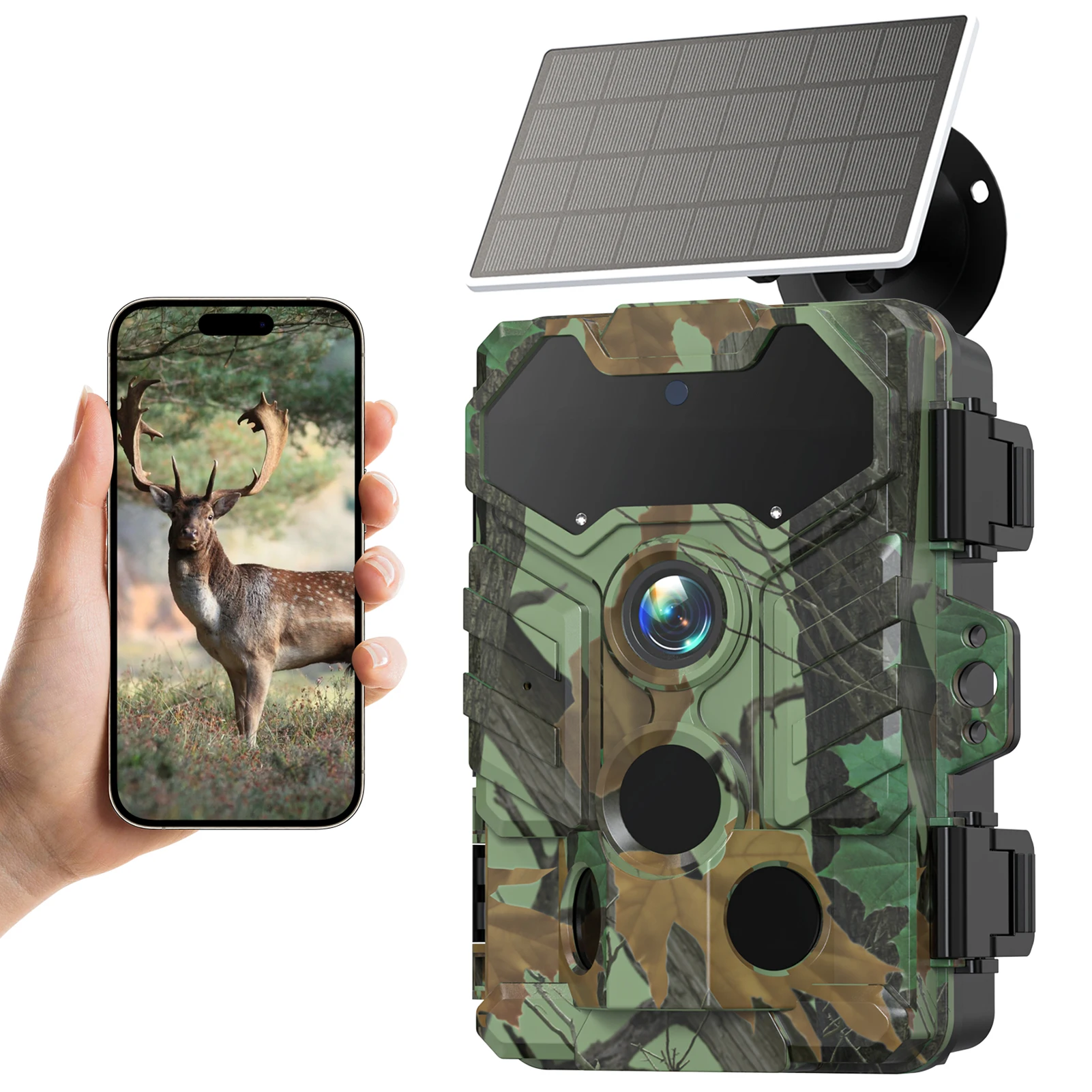 Solar Camera Outdoor Wireless  - Outdoor Hunting Camera Wifi 评论和价格