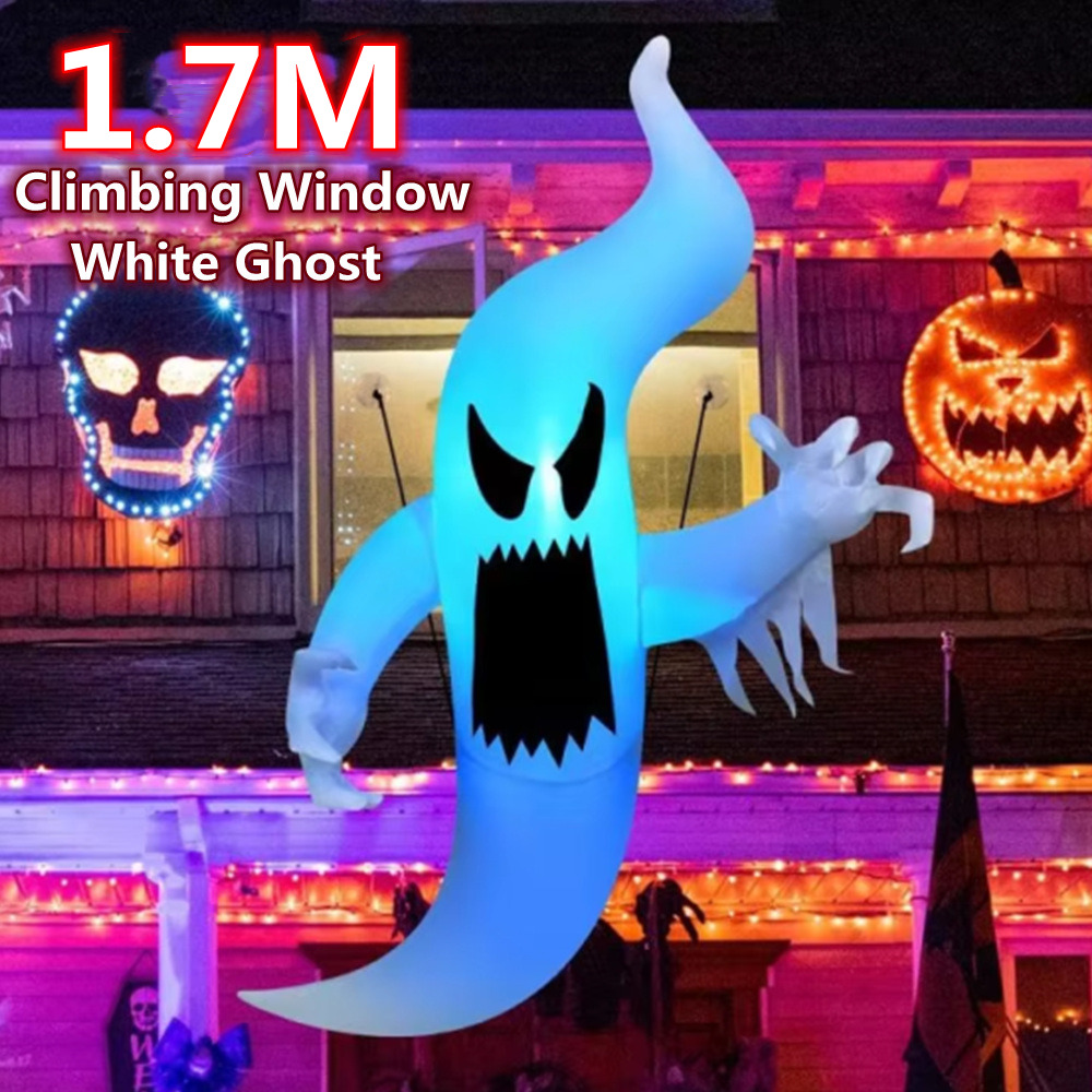 1.7M Halloween Inflatable Wind - Outdoor Hunting House 评论和价格