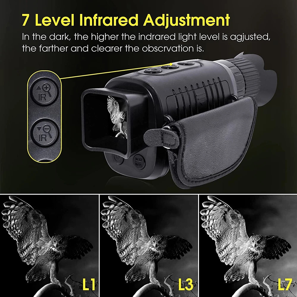 Monocular Night Vision Device  - Hunting Outdoor Camera 评论和价格