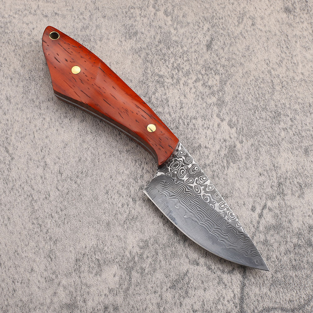 VG10 Damascus Steel Hunting  K - Hunting Camp Outdoor Kitchen 评论和价格