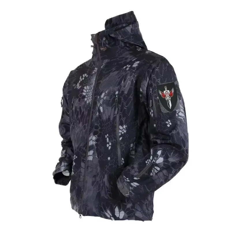 5XL 6XL CP Camouflage Soft She - Camouflage Hunting Jacket 评论和价格